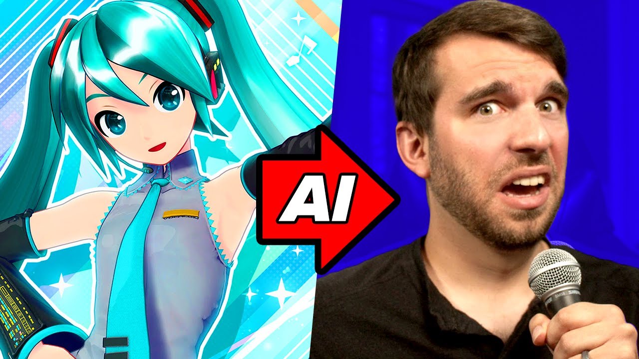 I used AI to make Hatsune Miku sing like me (IT WENT BAD)