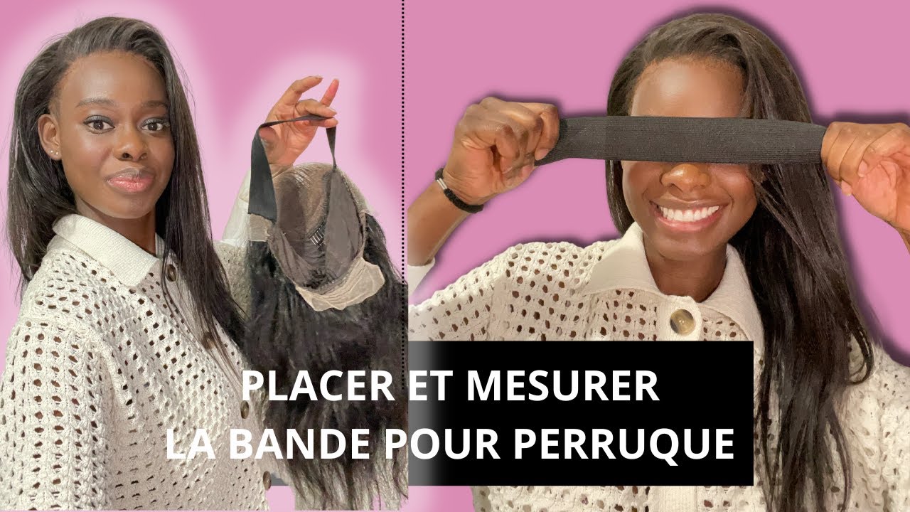 DIY: POSE SANS COLLE I BANDE ELASTIQUE COMMENT FAIRE