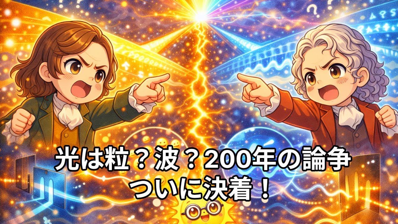 光は粒か波か！200年続いた論争の結末
