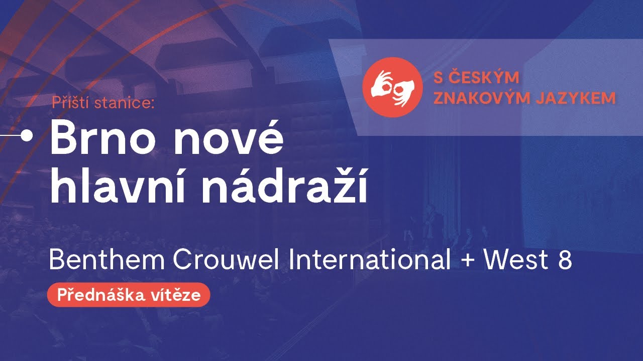 Benthem Crouwel + West 8 (ČZJ) | Brno nové hlavní nádraží