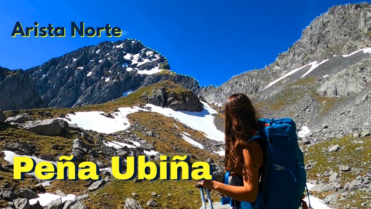 Peña Ubiña por la Arista Norte, en Estado Puro