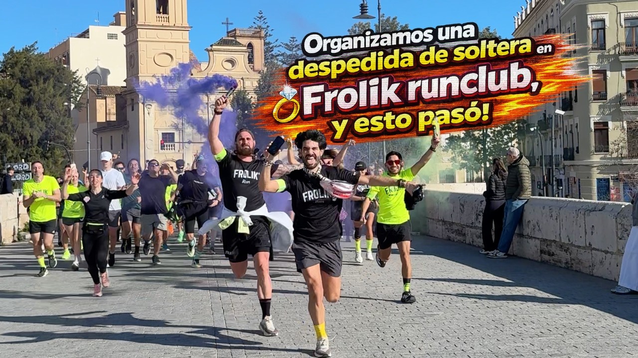 Organizamos una despedida de soltera en Frolik runclub, y esto pasó!