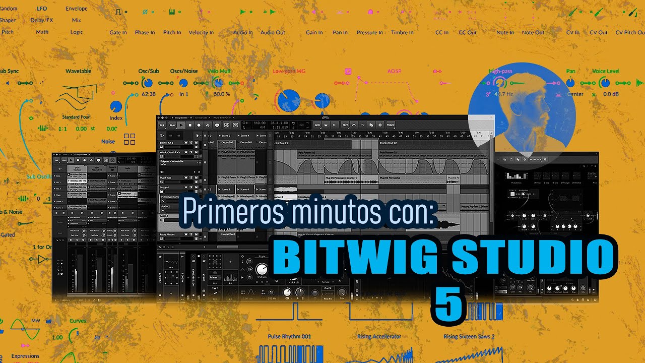 BITWIG STUDIO 5! Introducción y primeros 30 minutos con este poderoso DAW! Español!