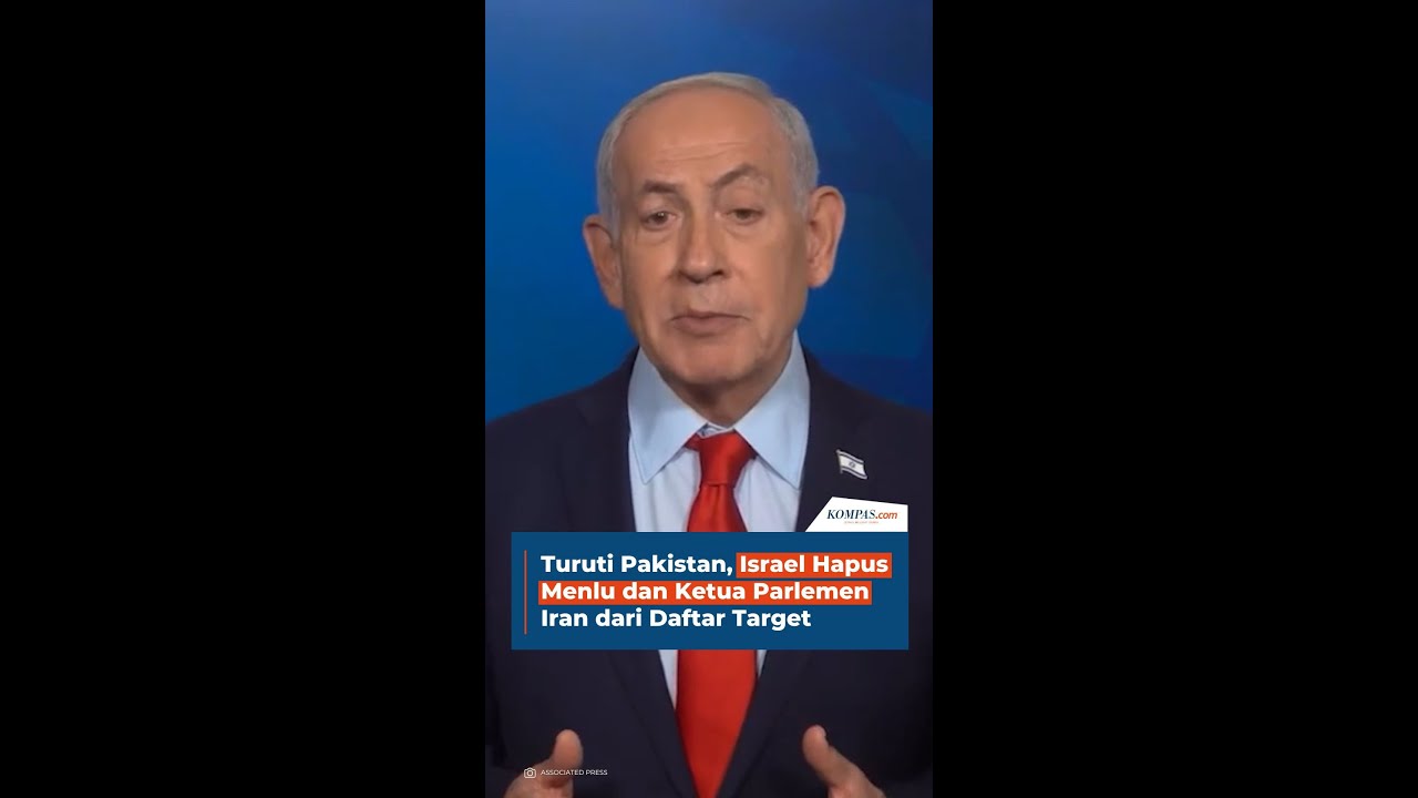 Turuti Pakistan, Israel Hapus Menlu dan Ketua Parlemen Iran dari Daftar Target