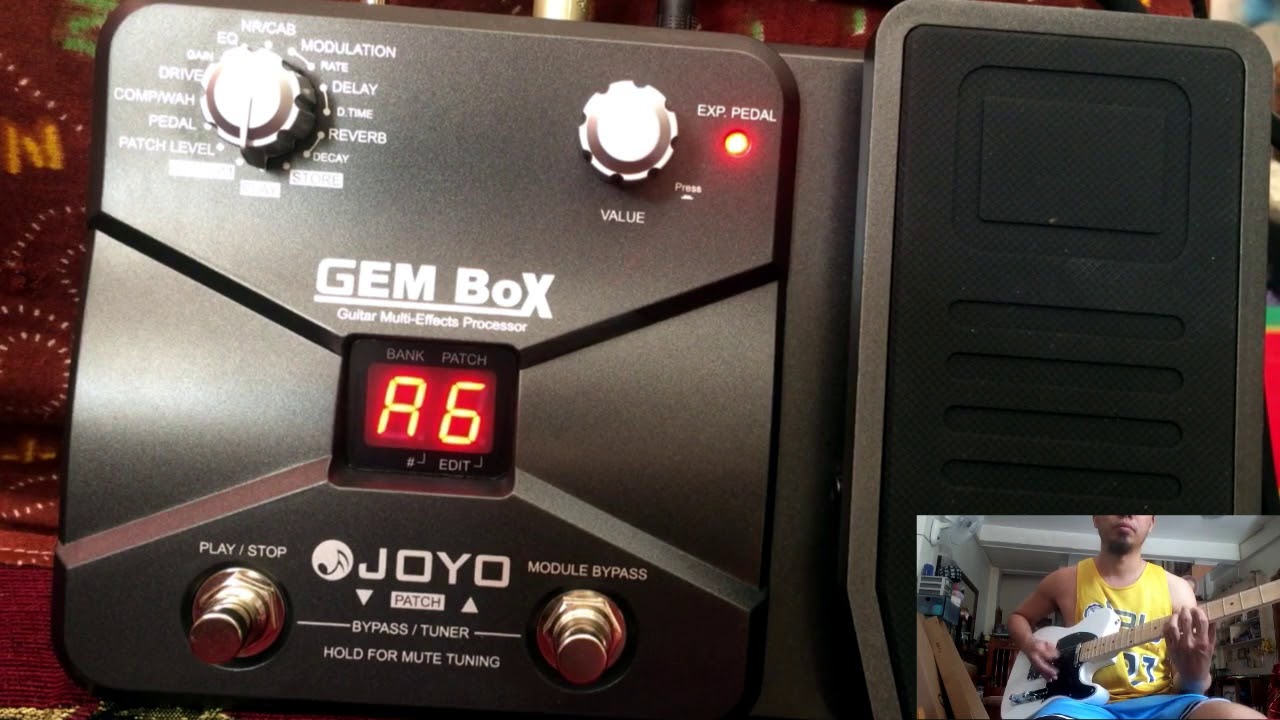 Joyo Gem Box Multi Effects Processor | Patch A Sound Test