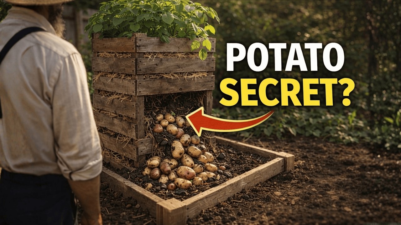 The Amish Potato Method That Grows 100 Pounds in 4 Square Feet
