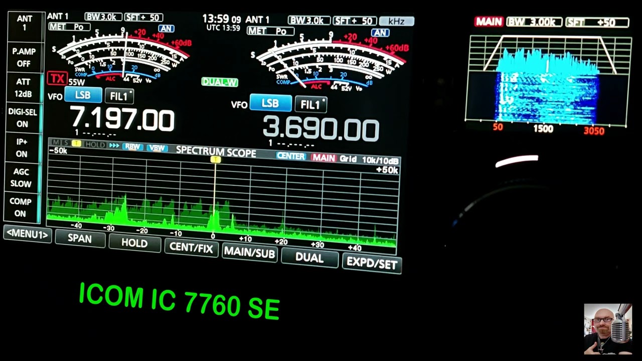 ICOM IC 7760 SE Часть 2