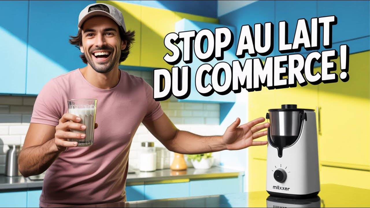 Prépare ton propre lait végétal en quelques minutes !