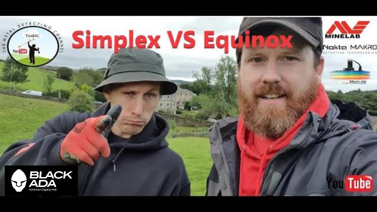 The Simplex Vs The Equinox testing the signals #MetaldetectingUK #NoktaMacroSimplex #MinelabEquinox