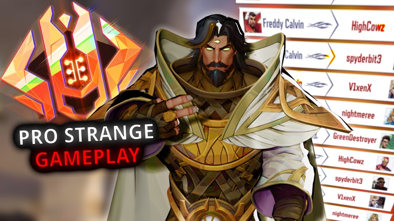 Pro Strange Carries in Ranked Marvel Rivals