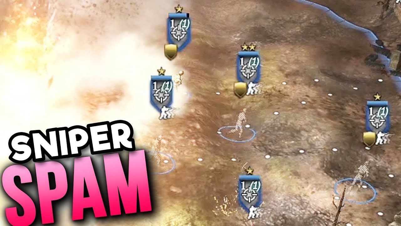 СНАЙПЕРСКИЙ СПАМ ВОЗВРАЩАЕТСЯ, СНОВА — Company of Heroes 2