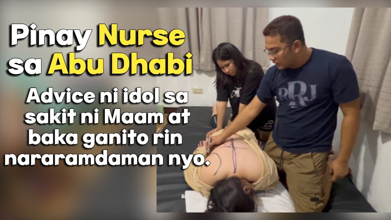 Pinay Nurse umuwi sa Pinas para magpa hilot, may iba pa palang sakit si Maam.
