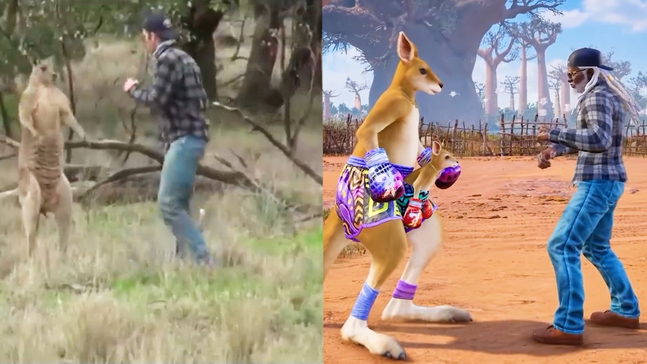 THEY PUT THE KANGAROO MEME IN TEKKEN 8!