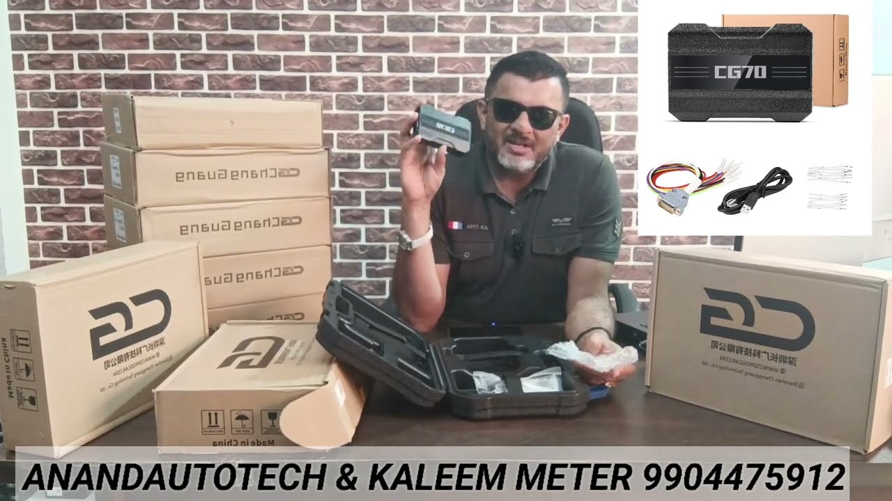 2023 Newest CGDI CG70 Airbag Reset Tool Clear Fault Codes One Key No Disassembly FULL STOCK