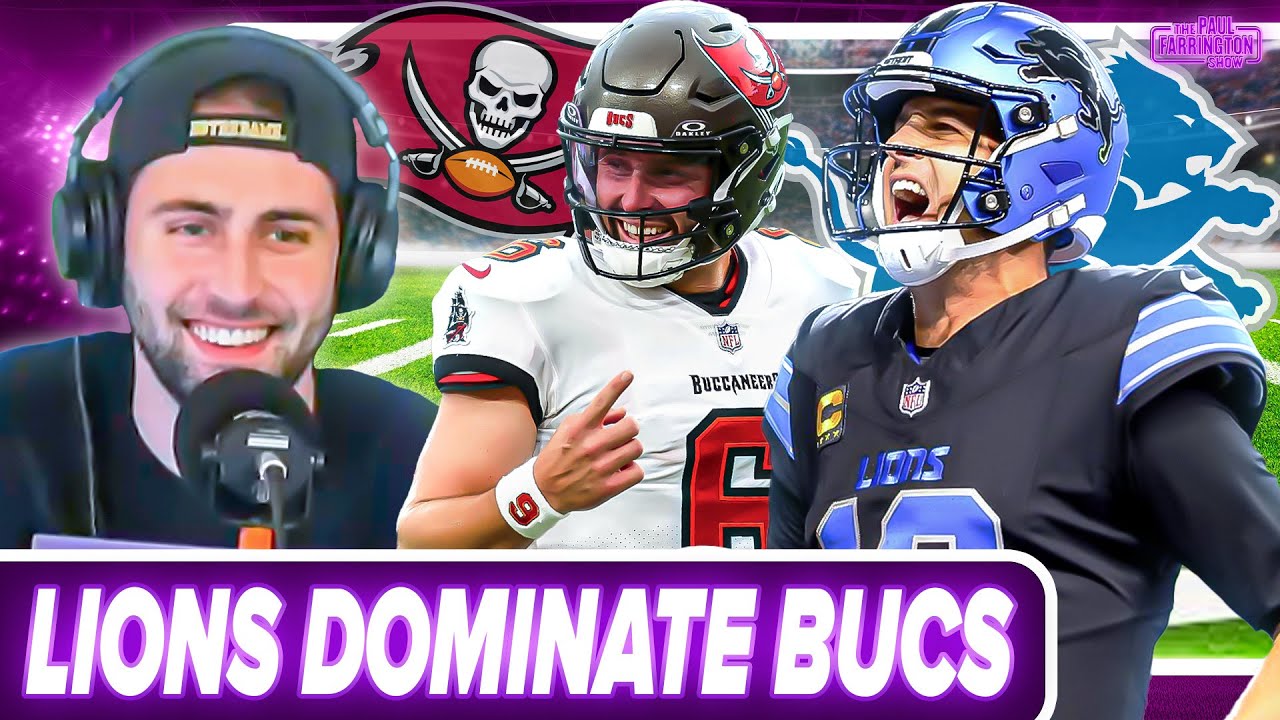 UH OH: Lions DOMINATE Bucs, Baker Mayfield STRUGGLES, Jahmyr Gibbs EXPLODES | NFL Week 7