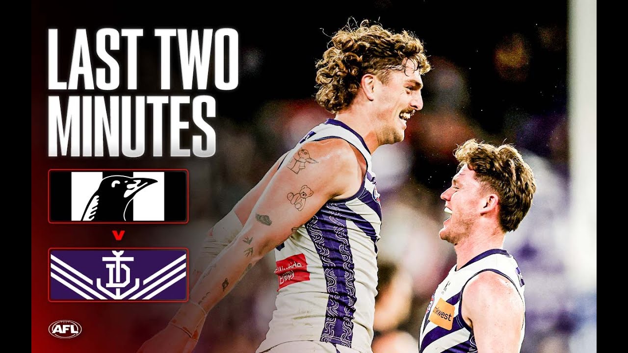 Last Two Minutes: Collingwood v Fremantle | Round 19, 2025 | AFL