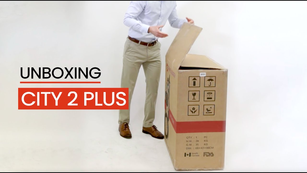 Travel Buggy CITY 2 PLUS unboxing and set up of a power chair