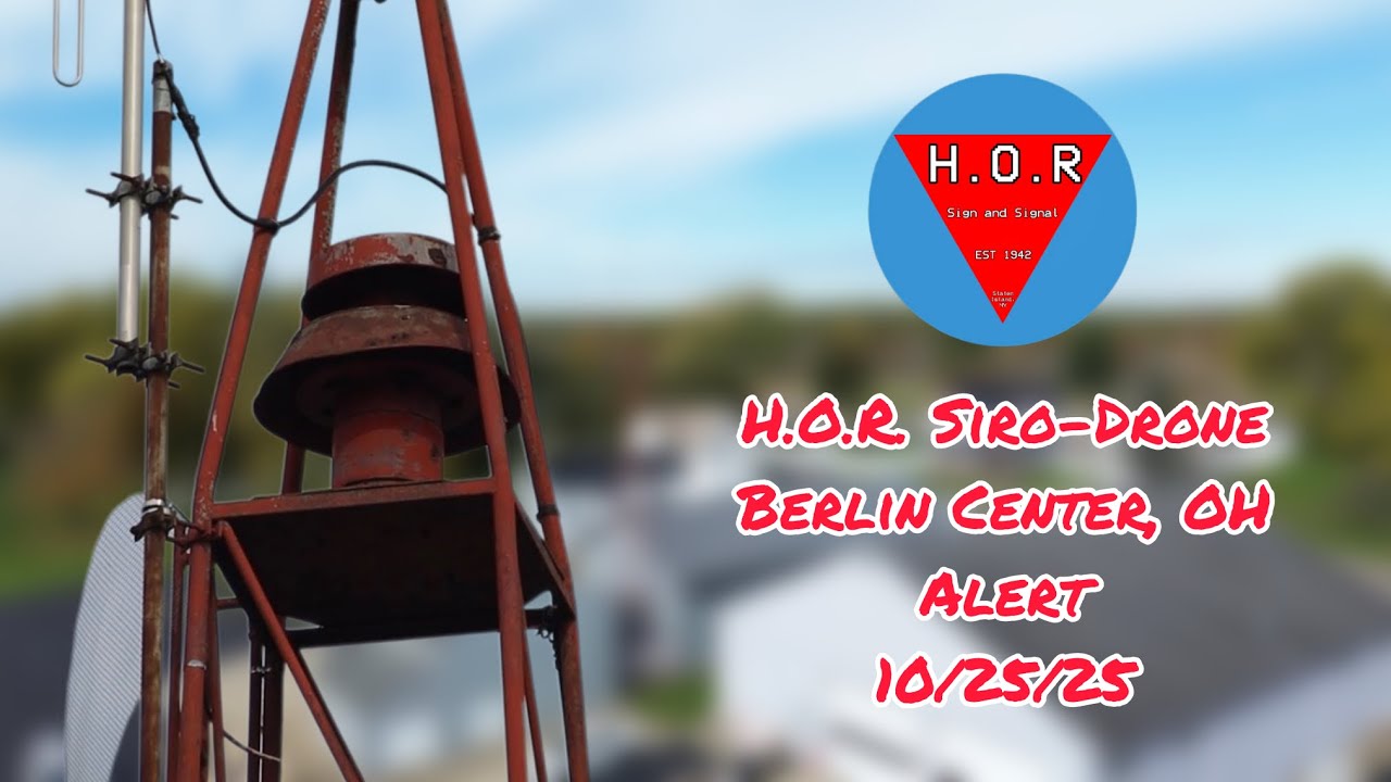 HOR Siro-Drone - Berlin Center, OH - Alert | 10/25/25