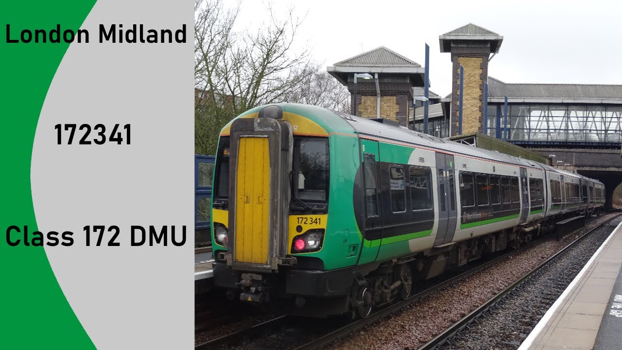 London Midland 172341 Class 172 DMU ZF