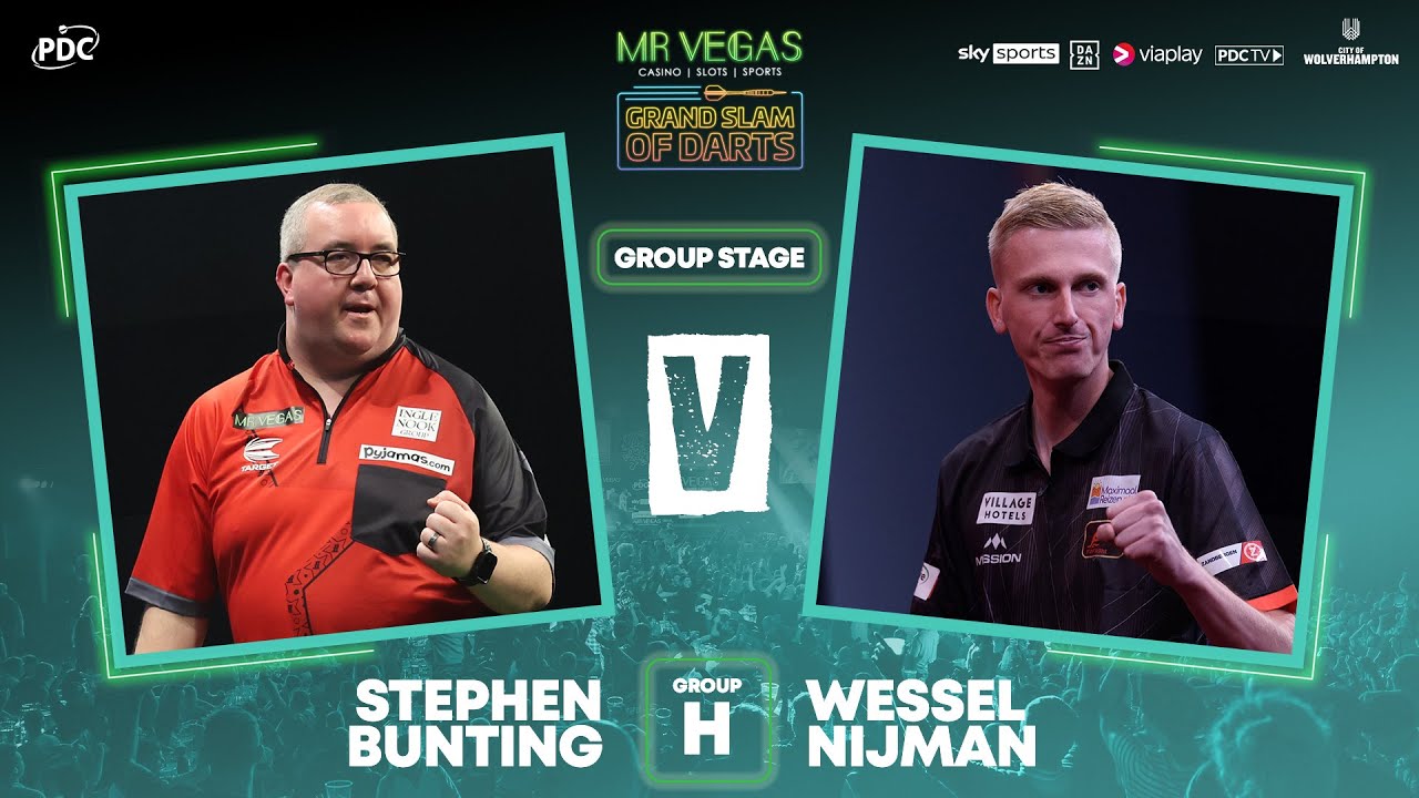 PDC Grand Slam of Darts 2024 11 09 - Stephen Bunting vs Wessel Nijman - HUN