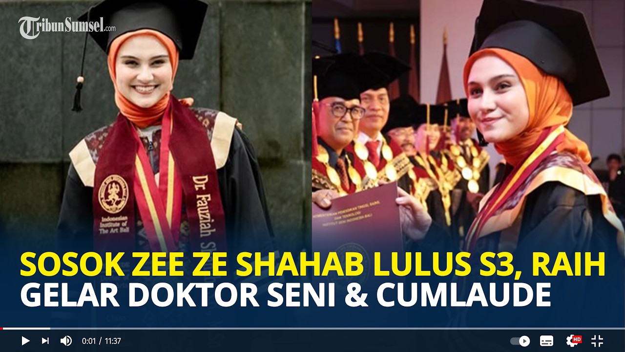 SOSOK Artis Zee Zee Shahab Lulus S3, Raih Gelar Doktor Seni di ISI Bali Predikat Cumlaude