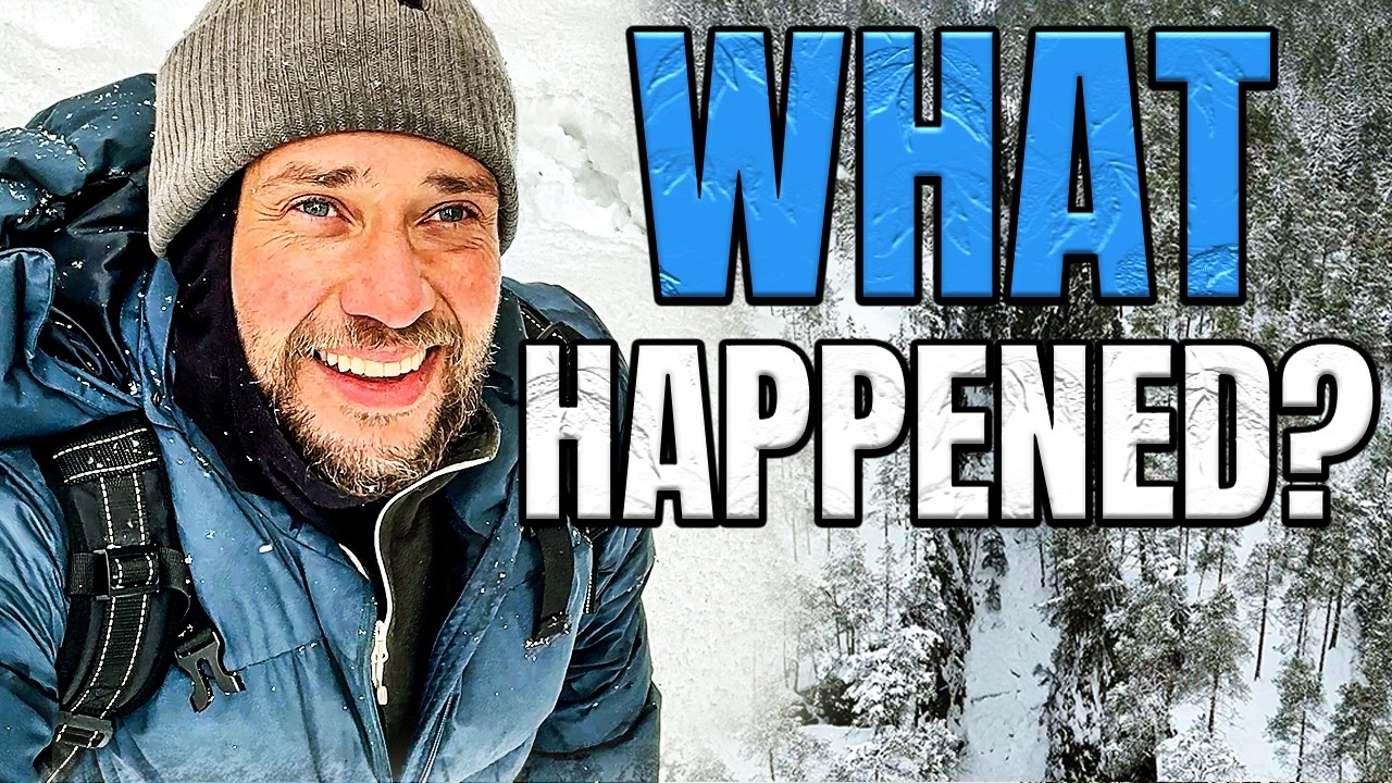 S2E4 – 1300 м в замерзшее ущелье ❄️ | Зимнее приключение в Кьёстерудювет