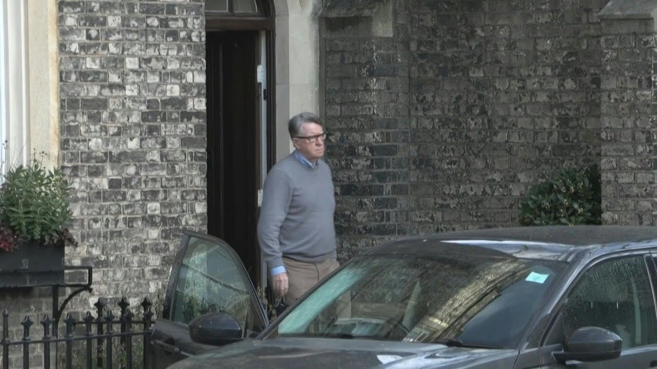Mandelson leaves his home as new Epstein documents to be released | AFP