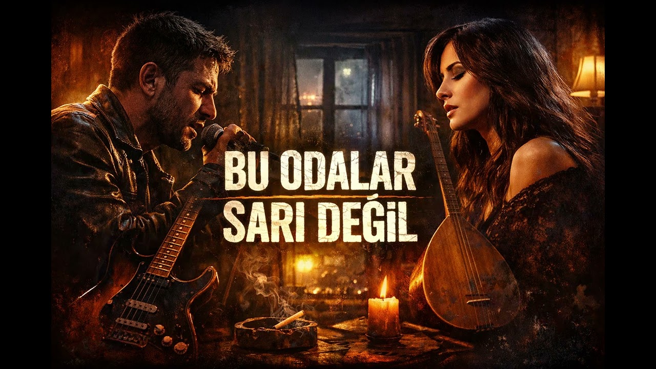 Bu Odalar Sarı Değil – Yürek Yakan Kadın Erkek Düet | Rock Blues Arabesk