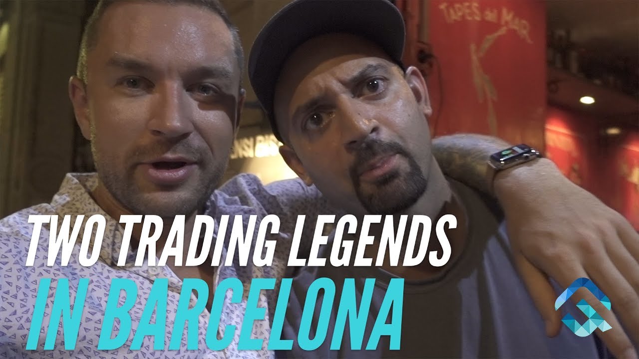 Two Day Traders In Barcelona Celebrating My Bday! Cameron Fous & Kunal Desai