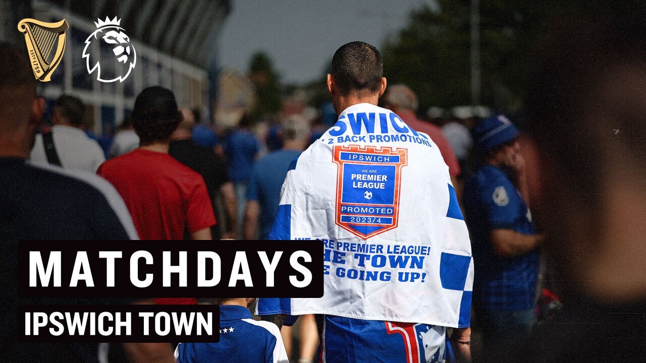 Back-to-back promotions… "The town is buzzing!” Matchday with Ipswich and Villa fans at Portman Road