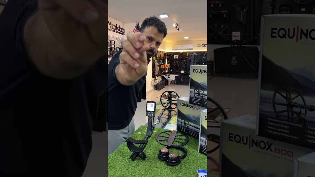 Probamos con Varios tipos de Oro Detector Equinox 800 Minelab #detectordemetales #detector #paraguay