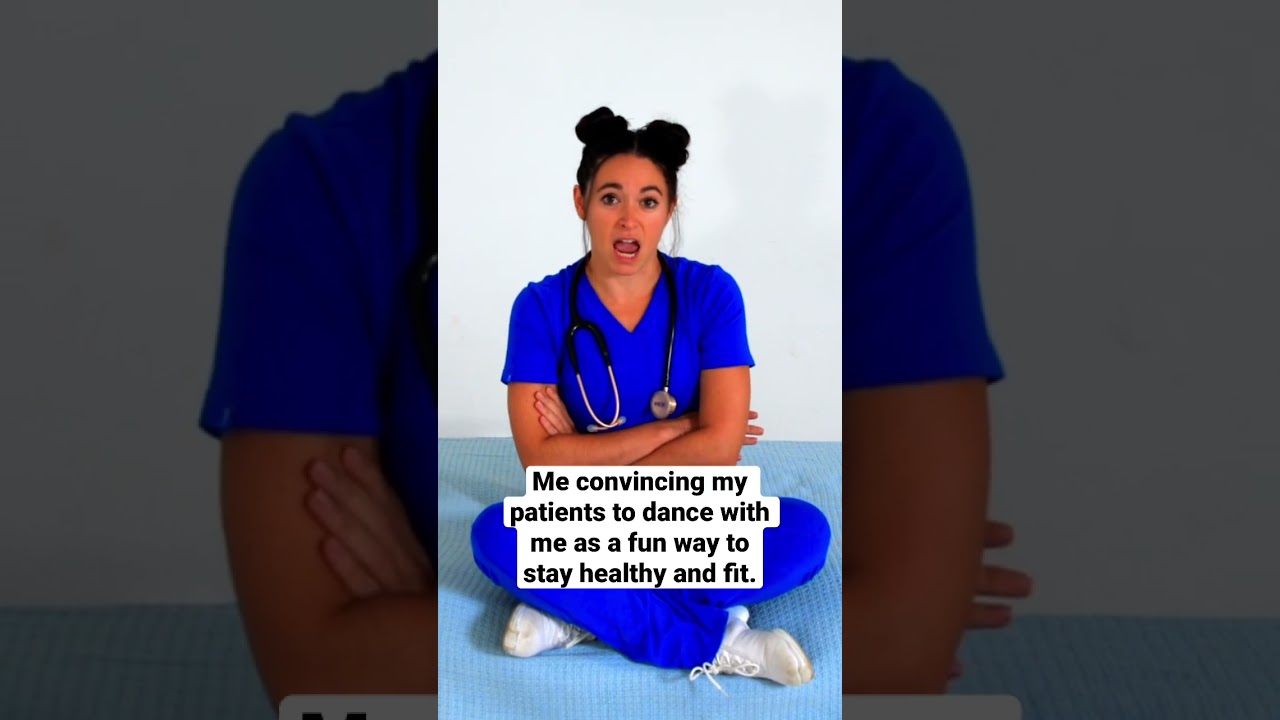 I wish all my patients would dance with me. 🥺#nursing #nurses #dance #dancing #scrubs #patients