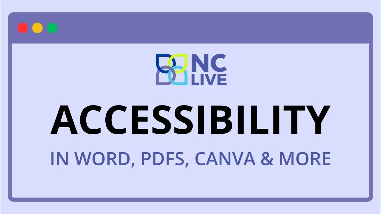 Word, PDF, Canva, & Beyond: The Accessible Document Toolkit