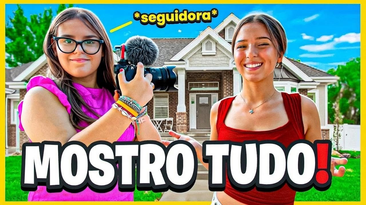 Uma inscrita apareceu na minha casa... Olha só o que rolou 😱