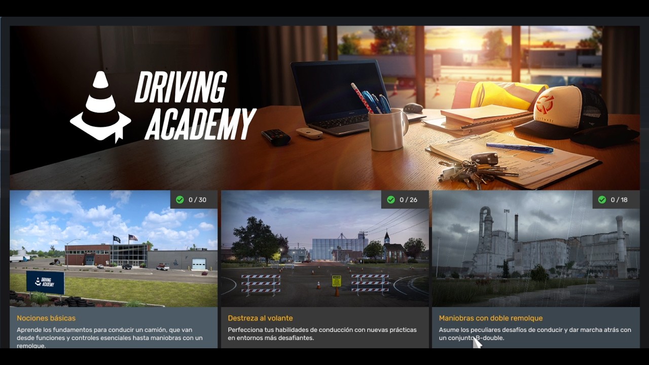 Rutas americanas ATS | American Truck Simulator | Driving Academy