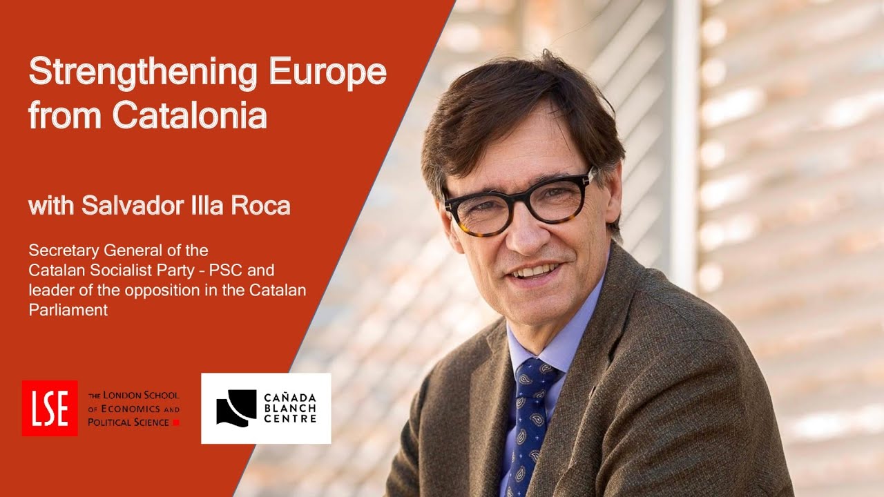 Strengthening Europe from Catalonia with Salvador Illa
