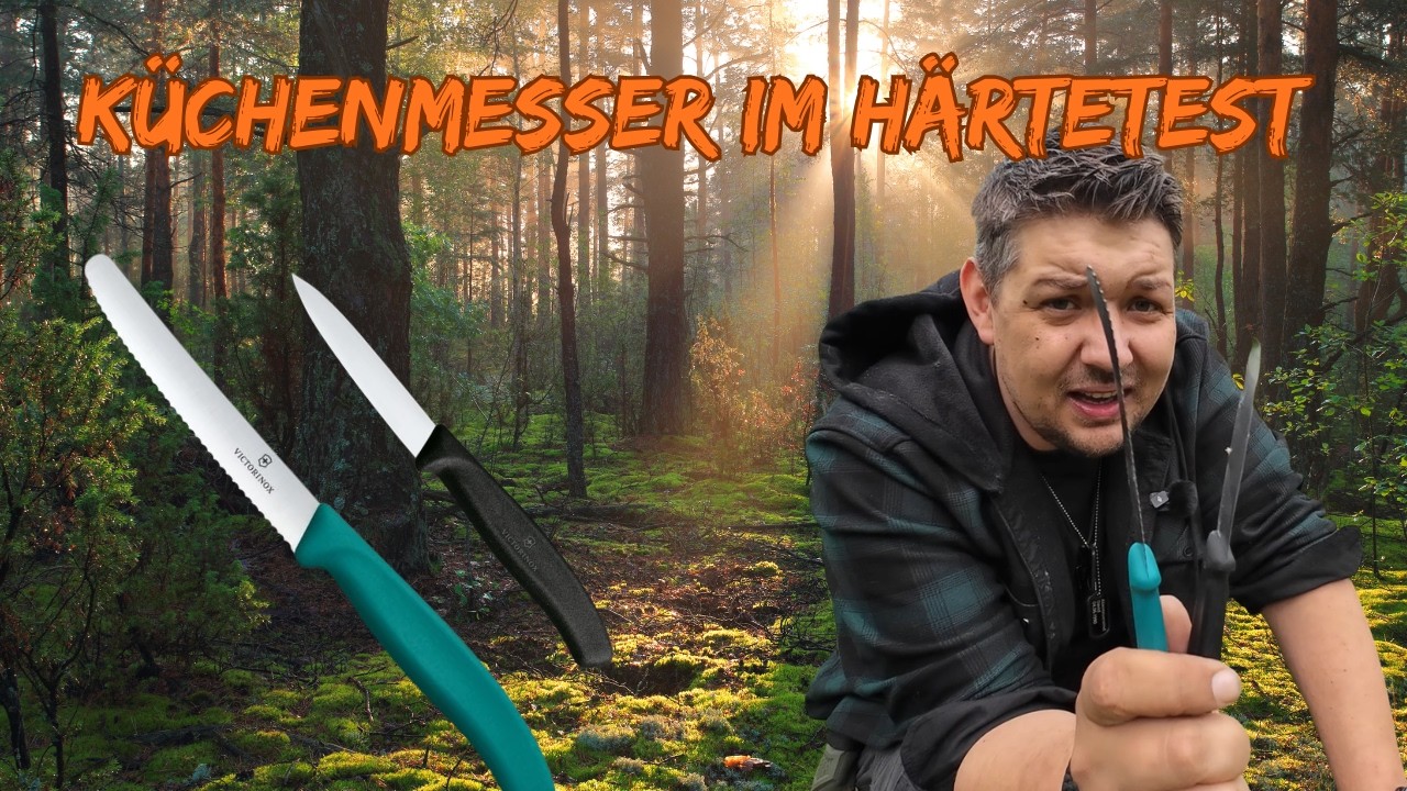 K&uuml;chenmesser im Outdoor‑H&auml;rtetest &ndash; Was halten sie wirklich aus?