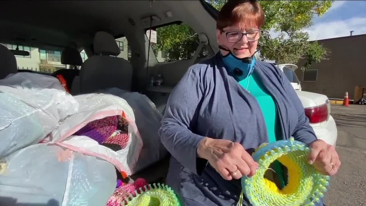 Denver7 Everyday Hero knits hats, spreads warmth to the needy