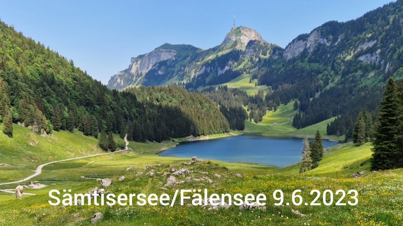 S&auml;mtisersee und F&auml;lensee, CH, 9.6.2023