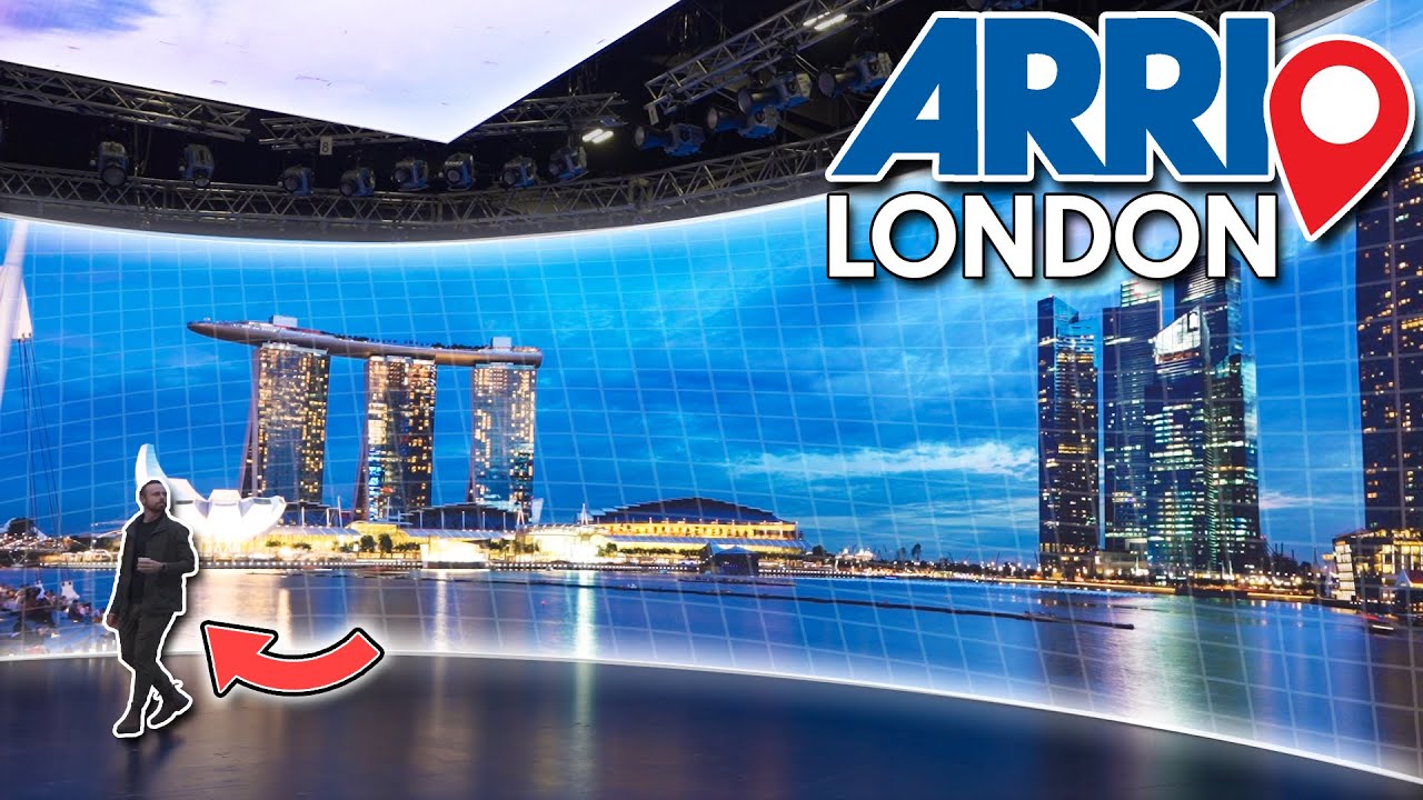 Visiting ARRI's ULTIMATE Virtual Production LED Stage