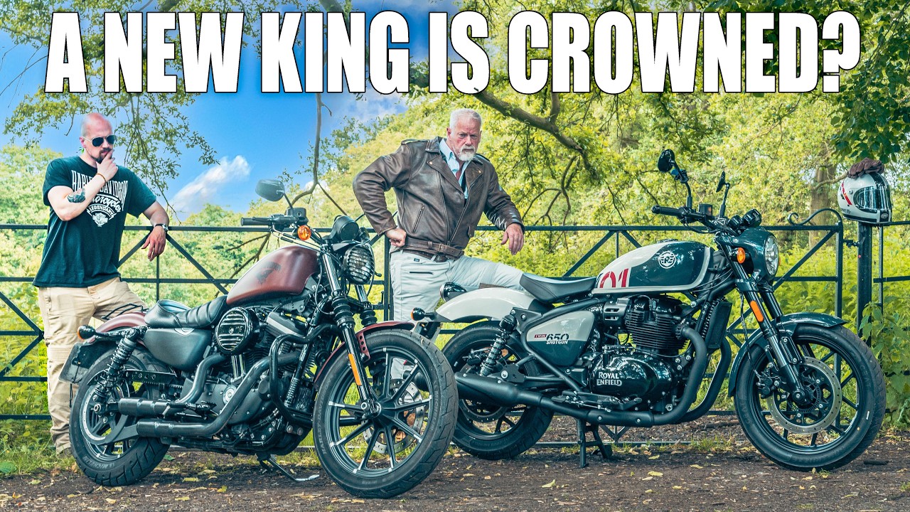 Royal Enfield Shotgun против Harley-Davidson Iron 883: новый король?