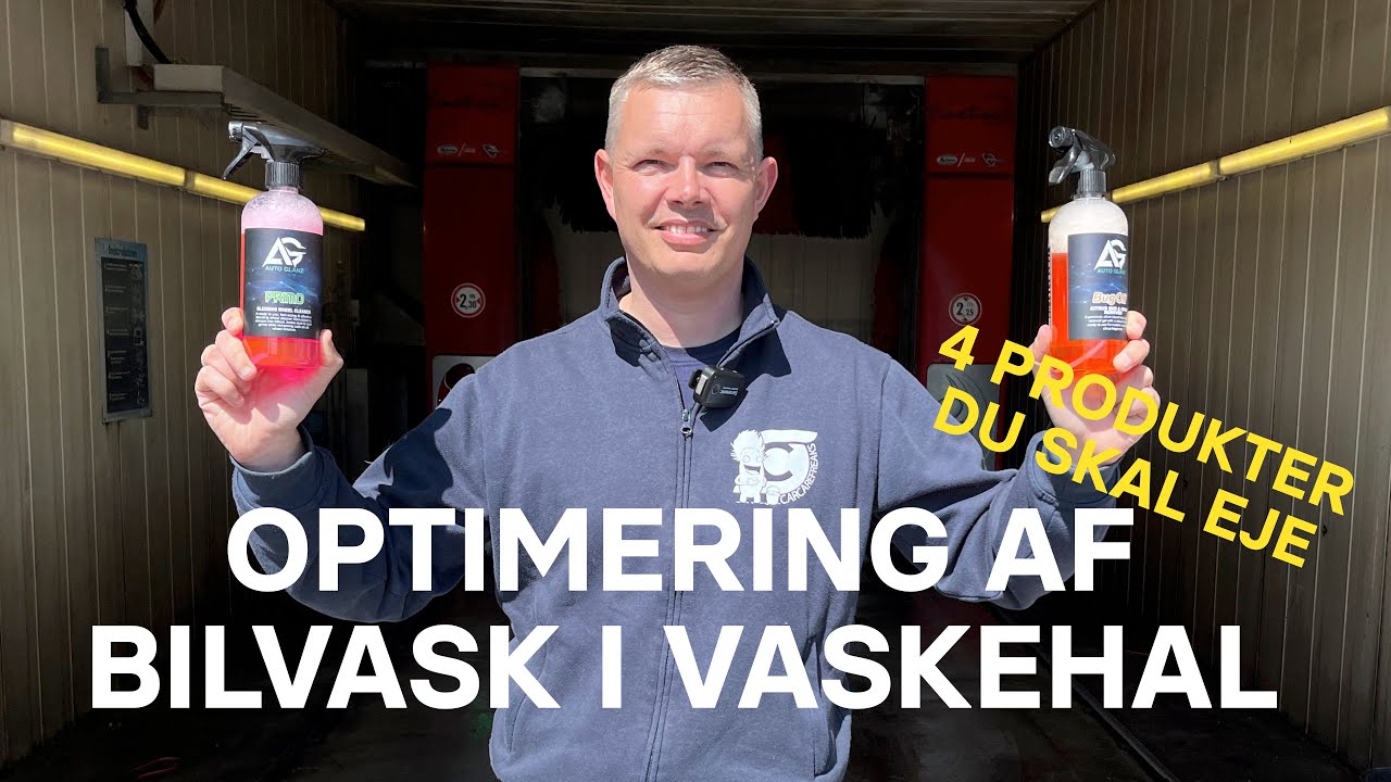 Vask af bil i vaskehal » Sådan gør du den 10x bedre!