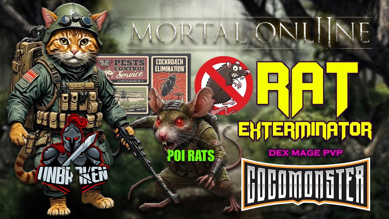 Rat Exterminator (Dex Mage PVP) - MORTAL ONLINE 2