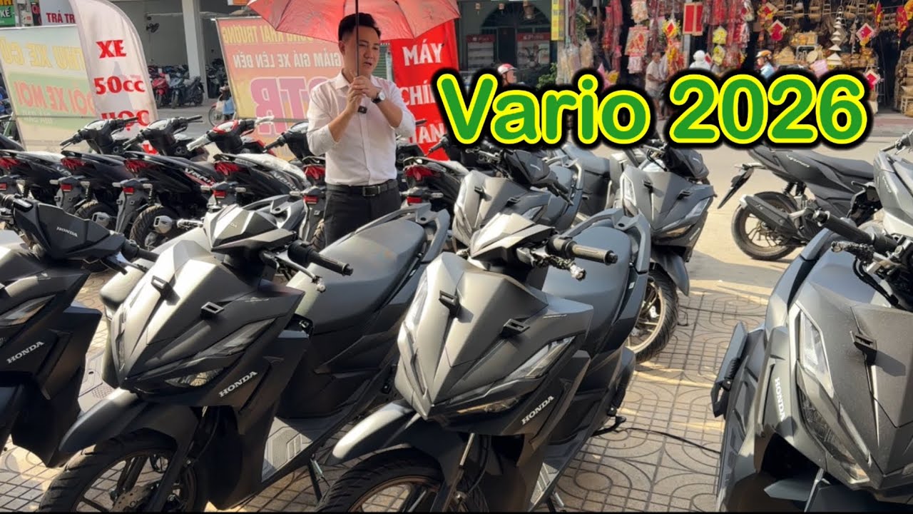 Giá bán Vario 125 2026 mới nhất - Nam hihi