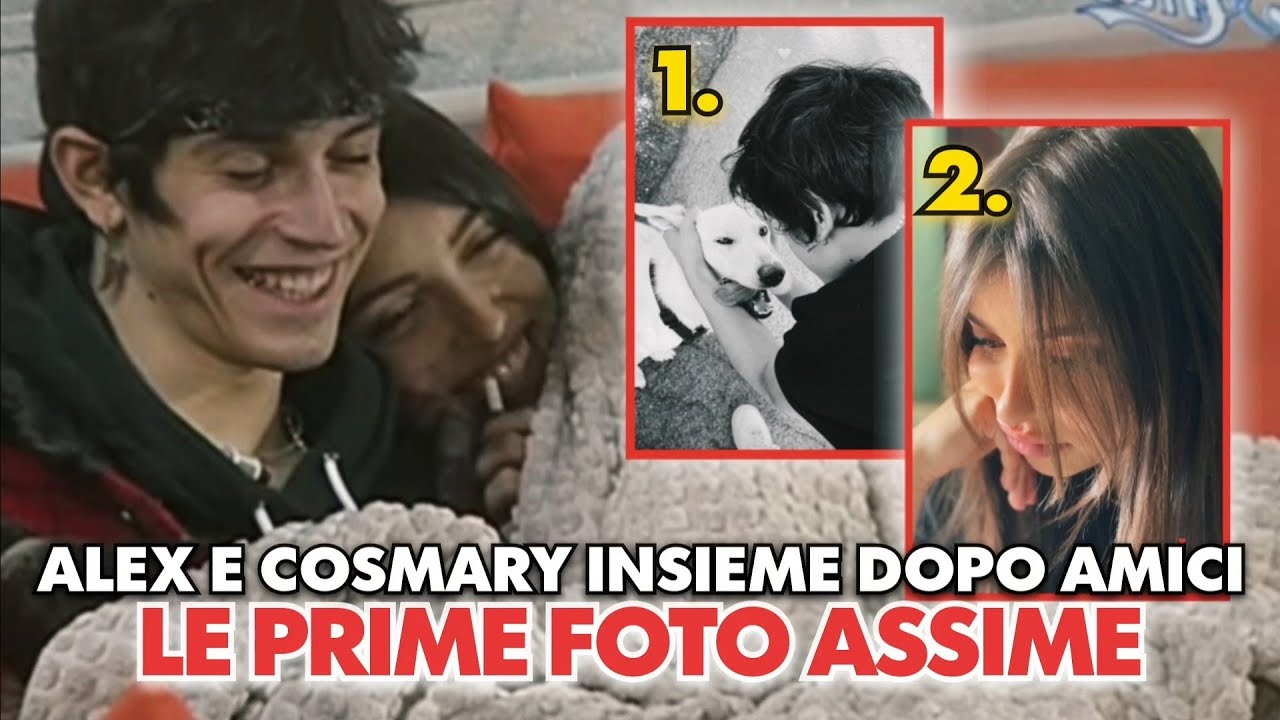 ALEX E COSMARY INSIEME DOPO AMICI: le prime foto assieme che emozionano i fan