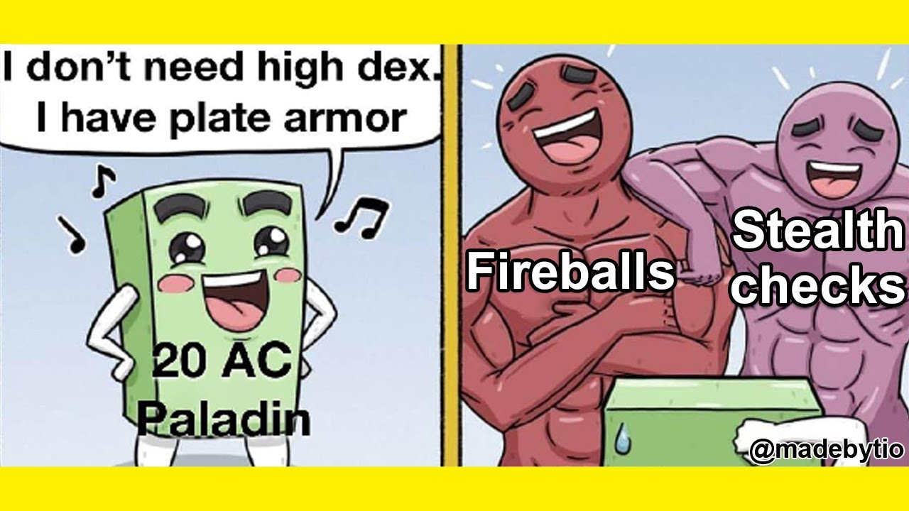 Plate armor | r/DnDMemes [#53]