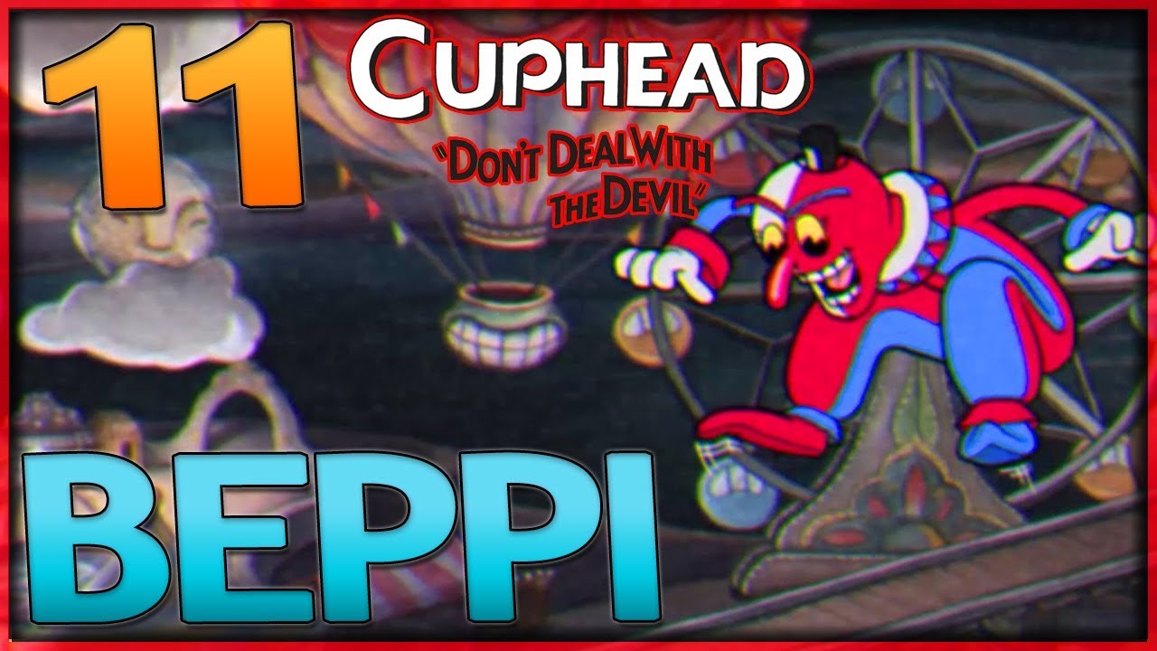 #11 CUPHEAD Boss BEPPI THE CLOWN Gameplay Walkthrough 🔥| Full No Commentary HD