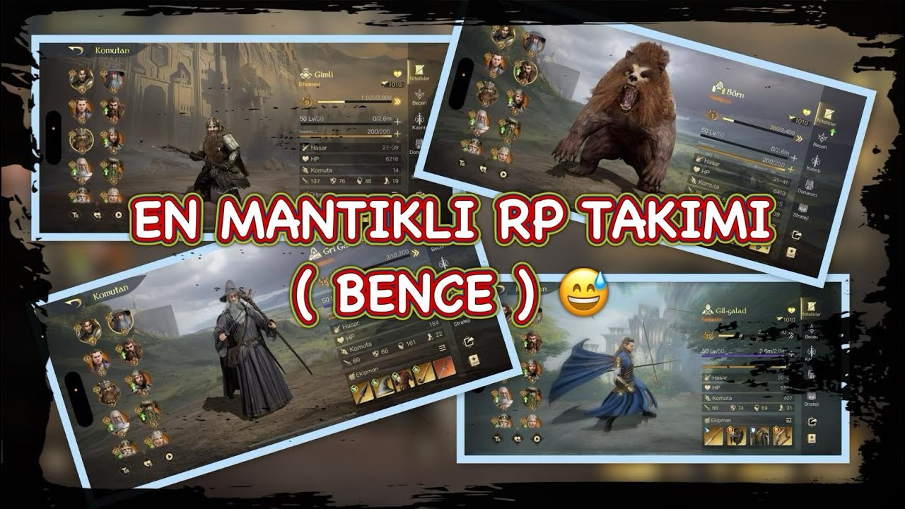 EN İYİ DEFANS EN İYİ ATACK MOD RP RİSE TO WAR LOTR!