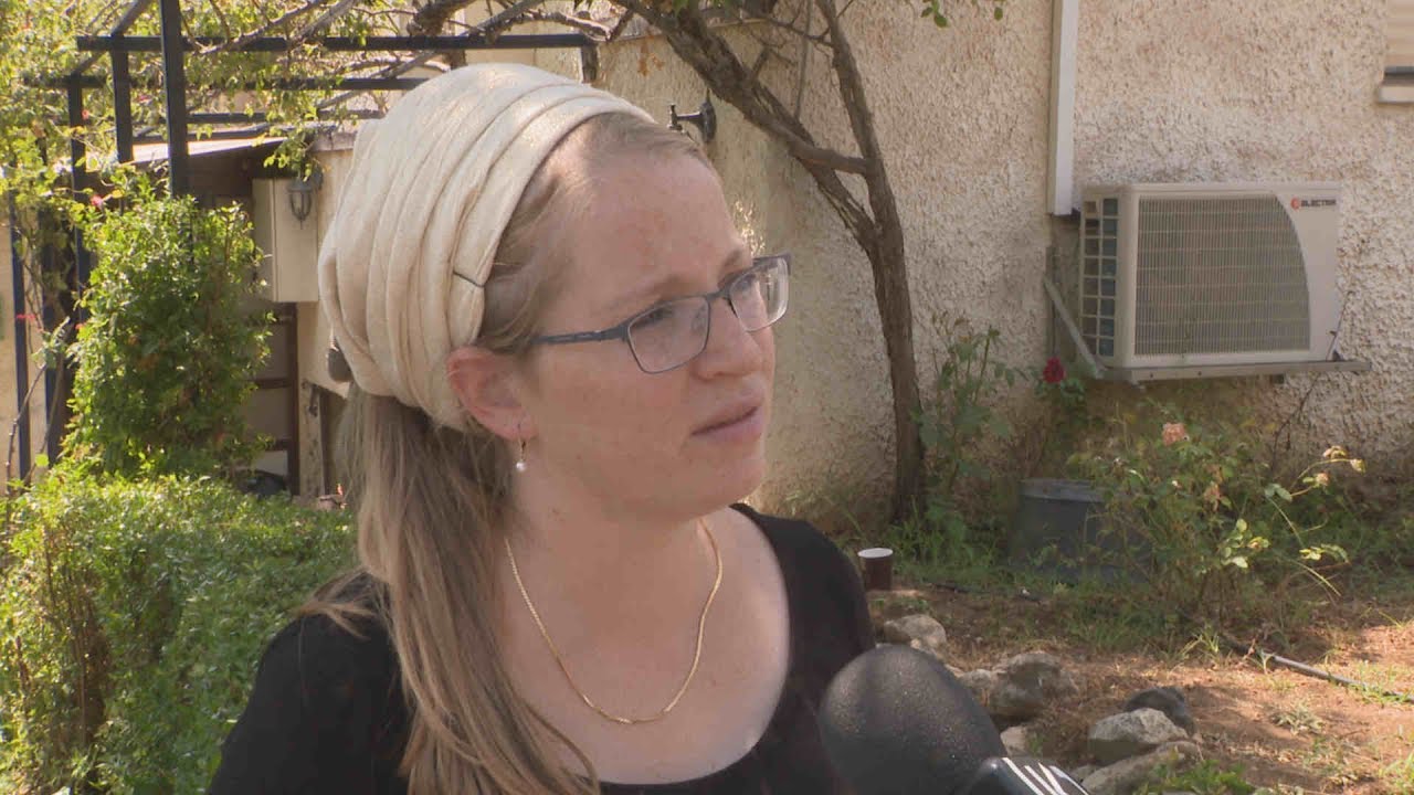 חלמיש ביום שאחרי הפיגוע | מתוך חדשות הערב 23.7.17