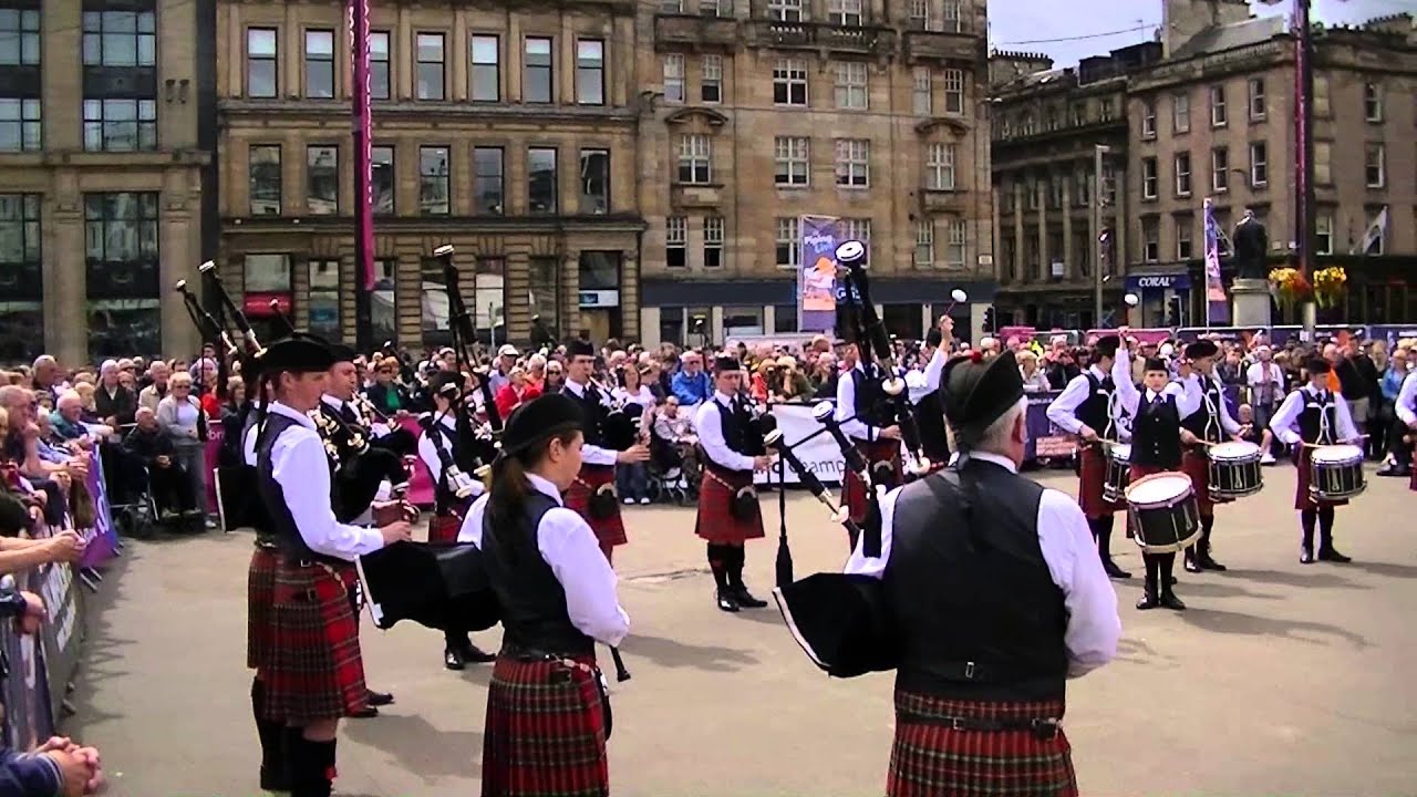 CANTERBURY CALEDONIAN PIPE BANDPIPING LIVE 2015